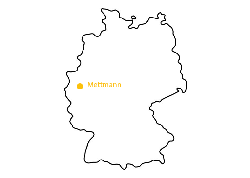Deutschlandkarte-Mettmann