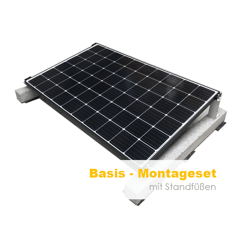 Standfüße für Montage von Solarmodulen