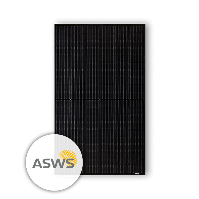 ASWS Solarmodul in Full Black