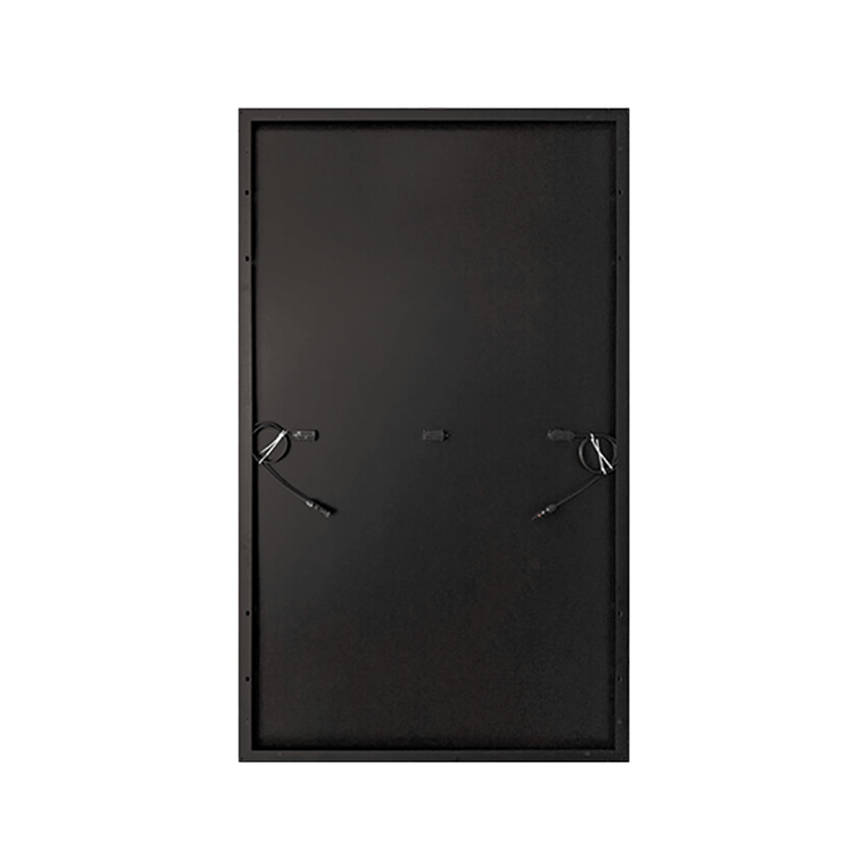 ASWS Solarmodul Black Style 375 Watt, Rückseite Rückseite des ASWS Solarmoduls Black Style 375 Watt