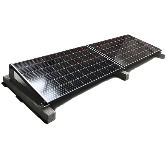 Solarmodule mit Standfüssen