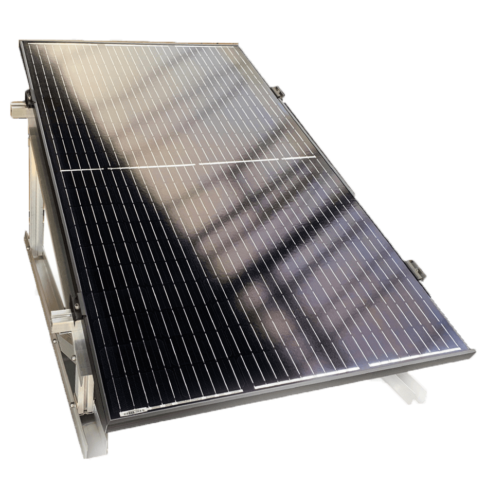 Balkonkraftwerk "SolarLite" 760/600 Watt inkl. Aufständerungsdreieck 
